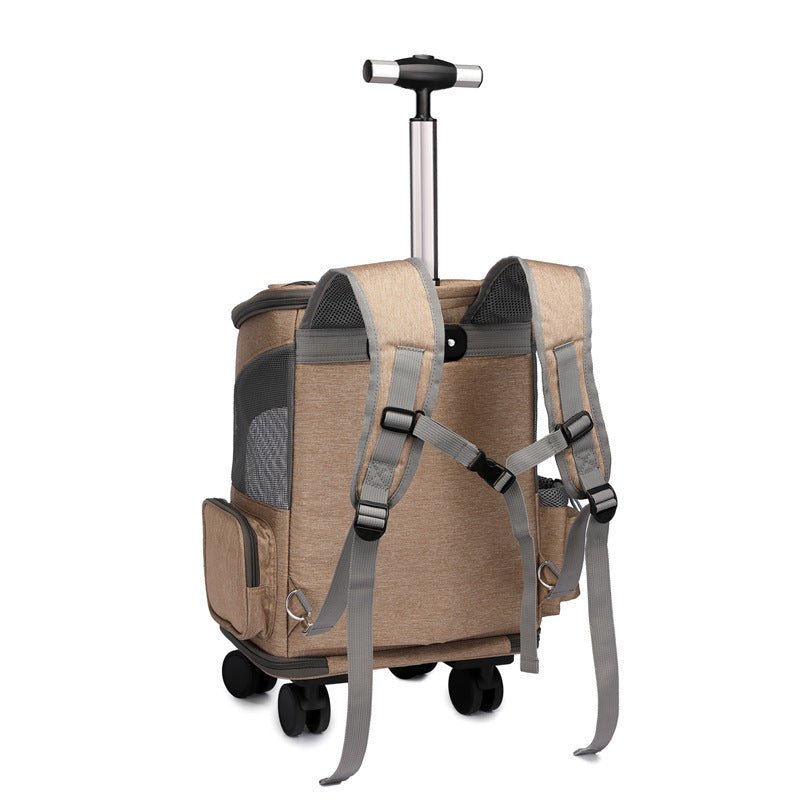 Portable traveling backpack spacious comfort pet carrier - Pet Supplier Store