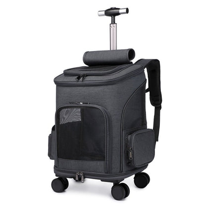 Portable traveling backpack spacious comfort pet carrier - Pet Supplier Store