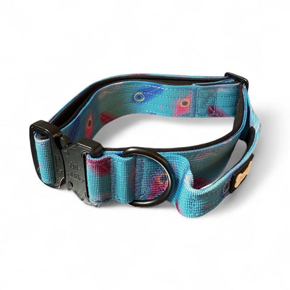 Power Peacock Adjustable & Tactical Dog Collars (XS–XL) – Bold Style for Every Size - Pet Supplier Store