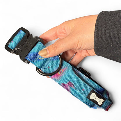 Power Peacock Adjustable & Tactical Dog Collars (XS–XL) – Bold Style for Every Size - Pet Supplier Store