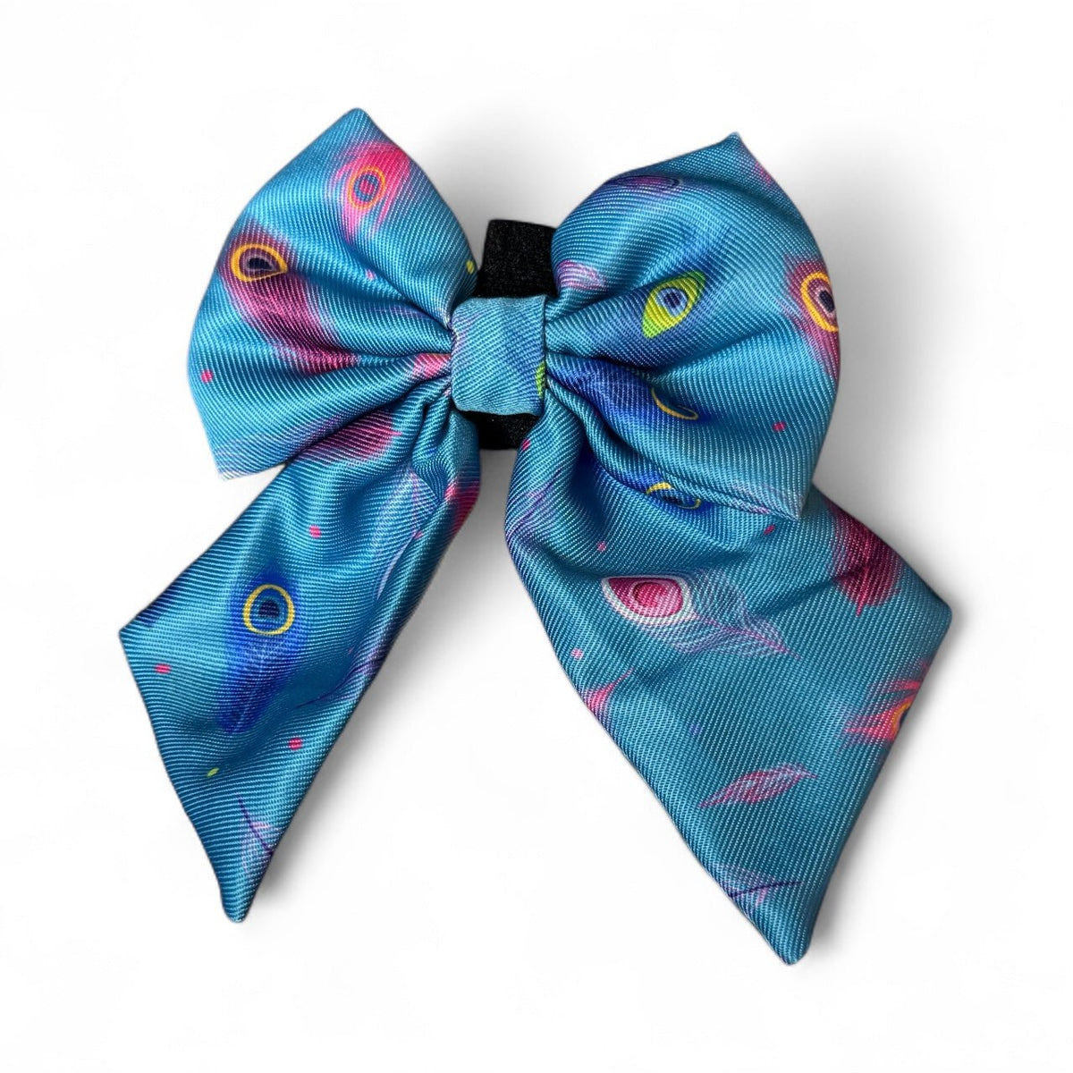 Power Peacock Sailor Bow – Bold, Beautiful & Perfect for Dress-Up Days - Pet Supplier Store