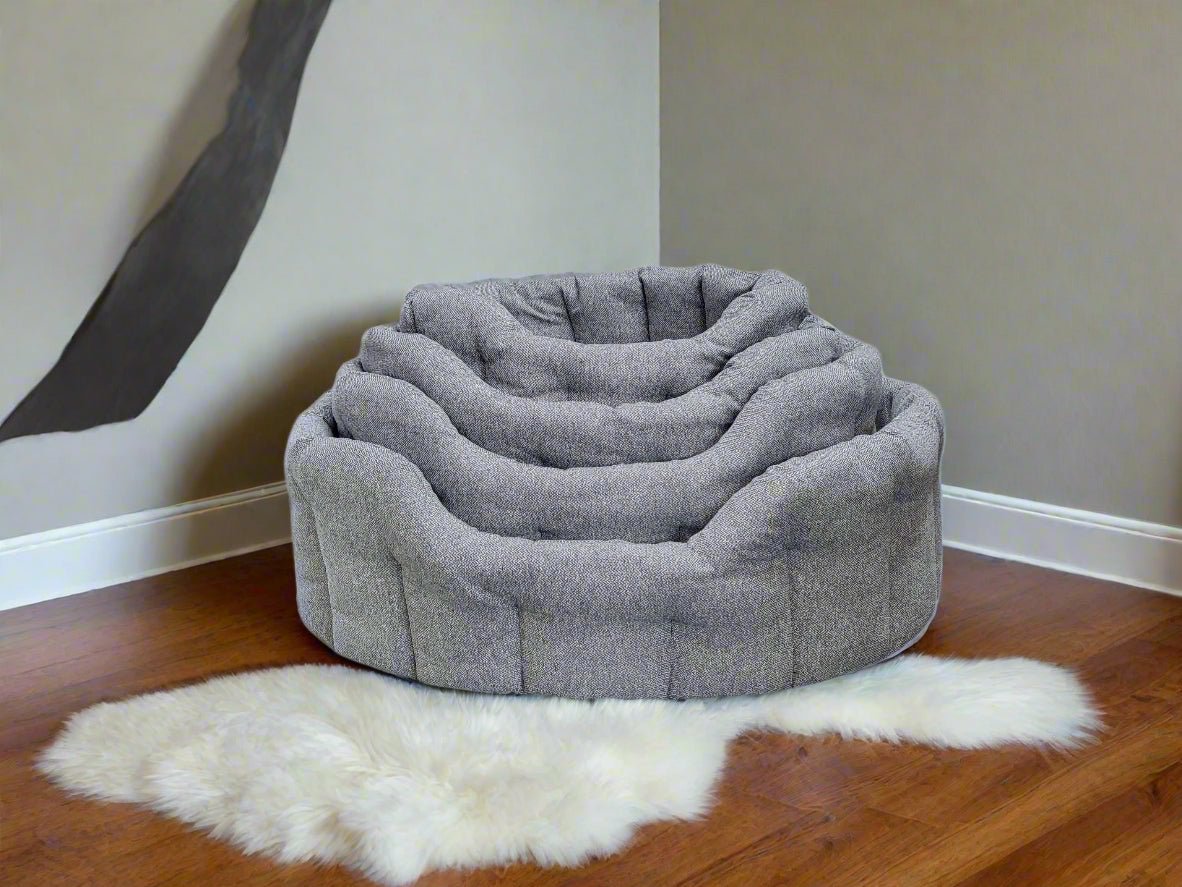 Premium Orkney Tweed Oval Beds - Pet Supplier Store