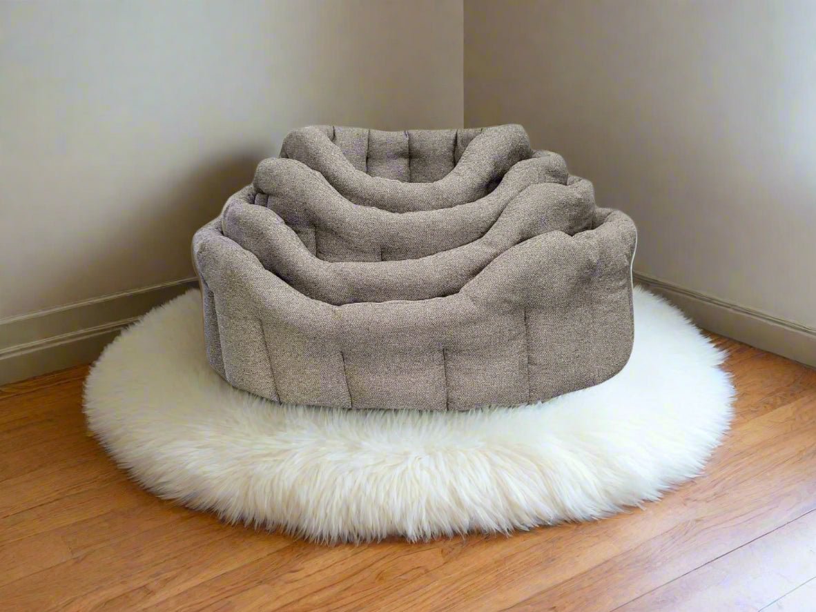 Premium Orkney Tweed Oval Beds - Pet Supplier Store