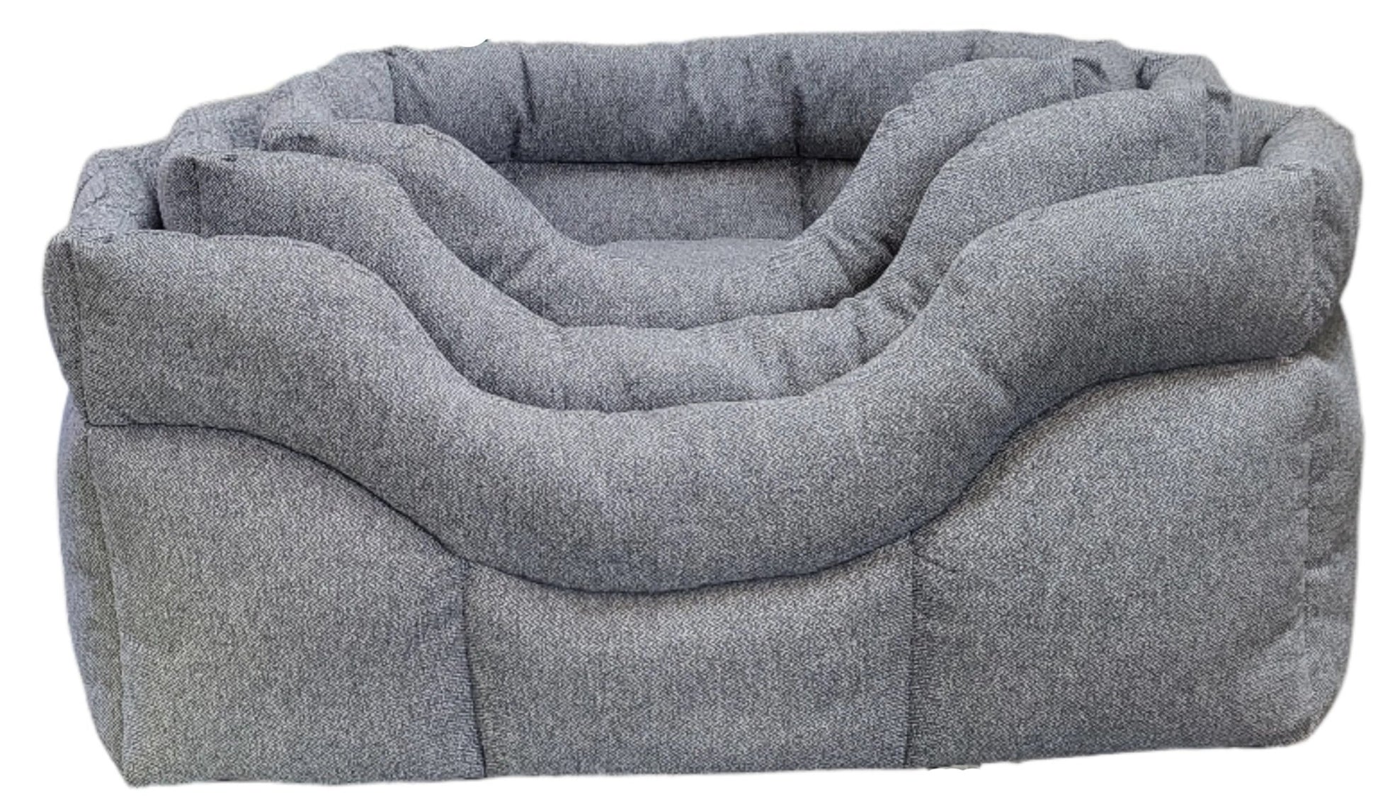 Premium Rectangular High Sided Orkney Tweed Beds - Pet Supplier Store