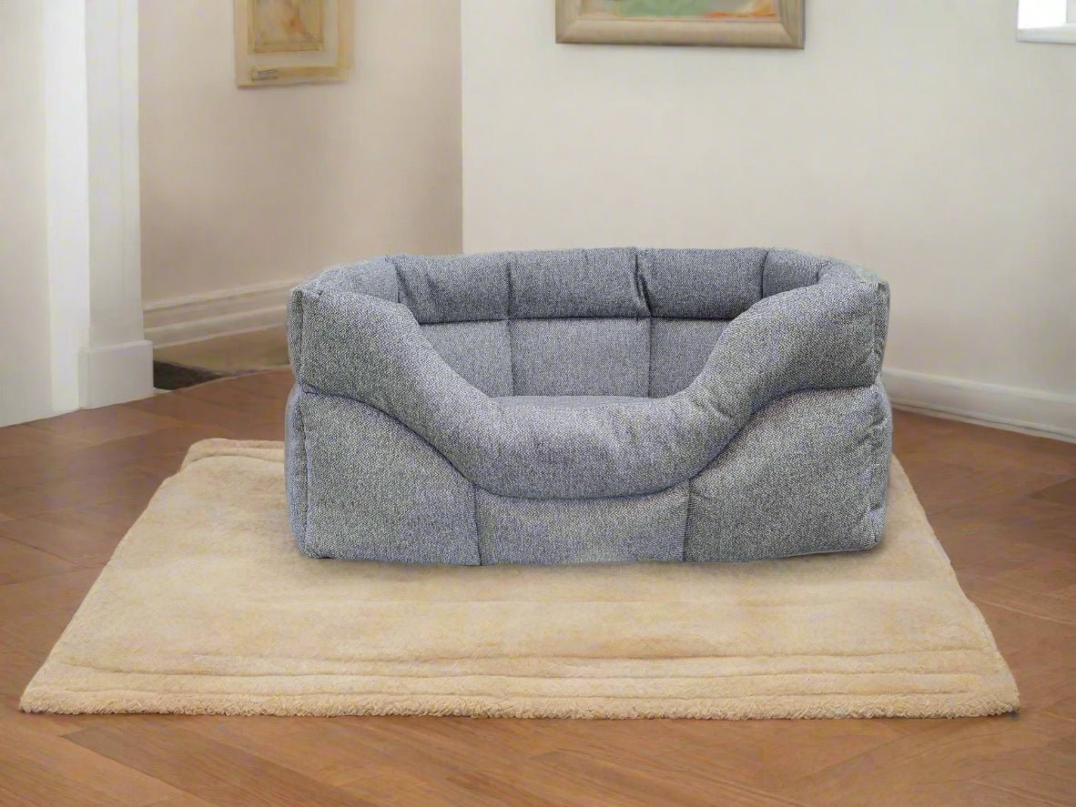 Premium Rectangular High Sided Orkney Tweed Beds - Pet Supplier Store