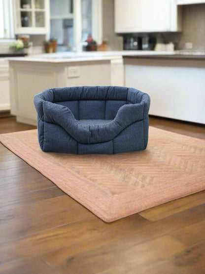 Premium Rectangular High Sided Orkney Tweed Beds - Pet Supplier Store