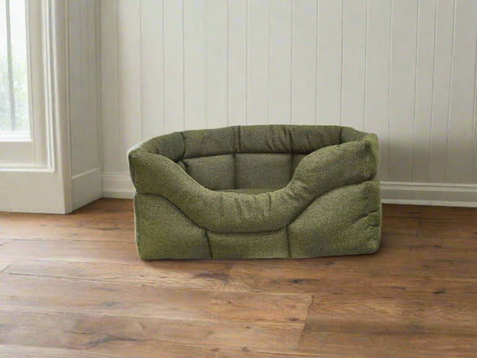 Premium Rectangular High Sided Orkney Tweed Beds - Pet Supplier Store