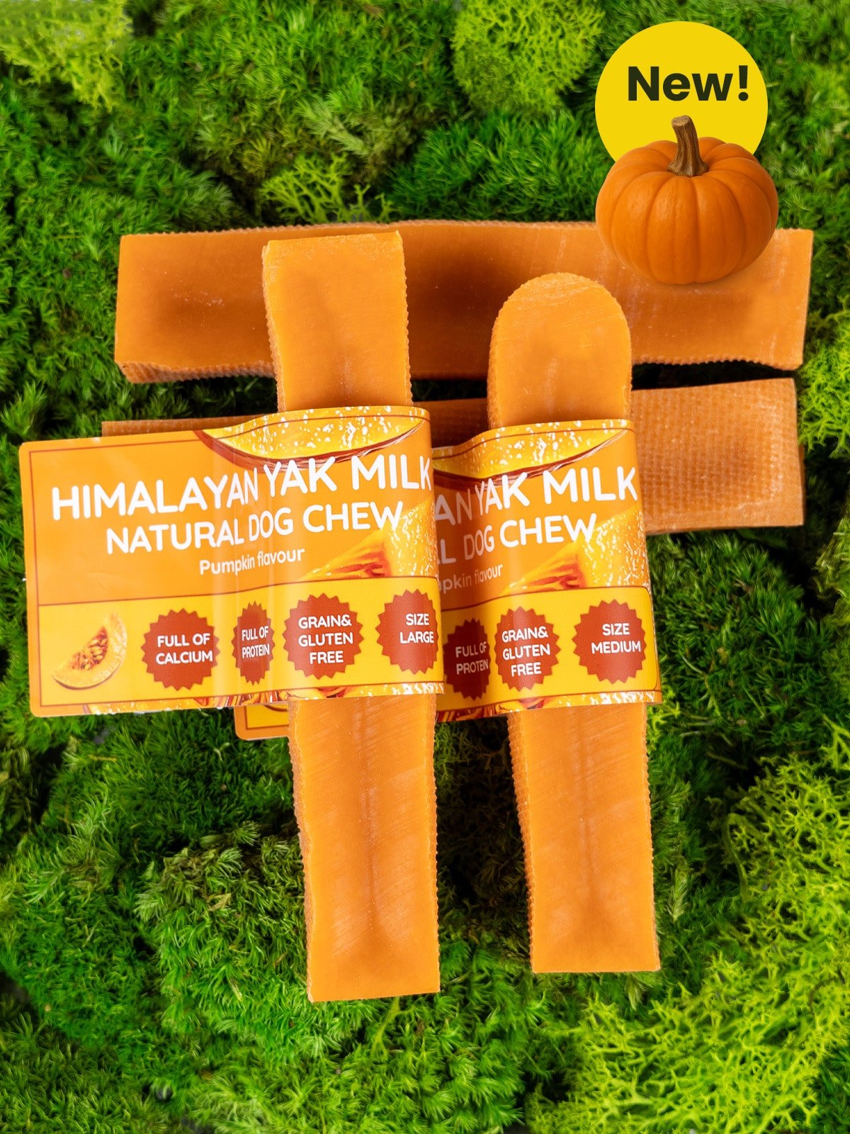 Pumpkin Yak Dog Chew - Pet Supplier Store