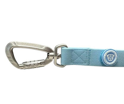 PVC BTactical™ Carabiner Clip Lead | Pastel Blue - Pet Supplier Store
