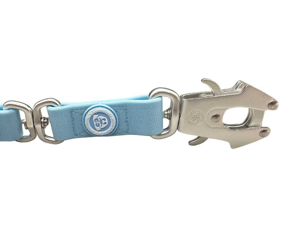 PVC BTactical™ Frog Clip Lead | Pastel Blue - Pet Supplier Store