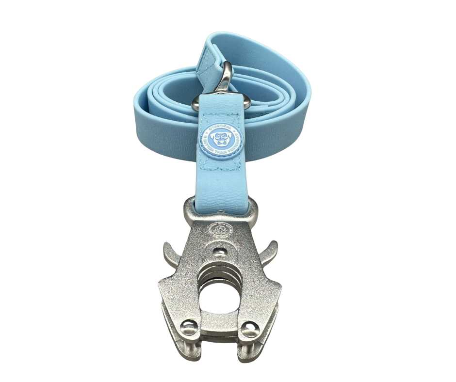 PVC BTactical™ Frog Clip Lead | Pastel Blue - Pet Supplier Store