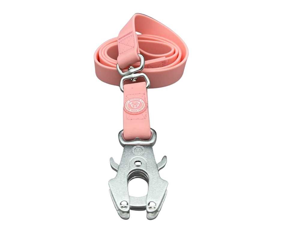 PVC BTactical™ Frog Clip Lead | Pastel Pink - Pet Supplier Store
