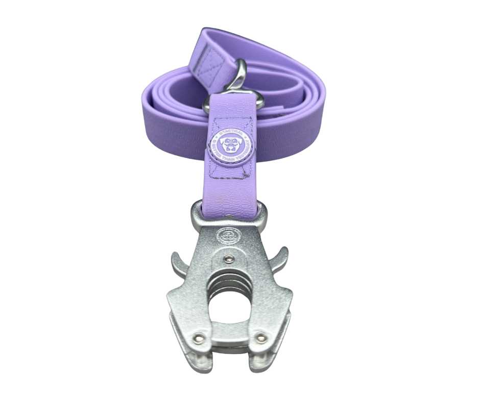 PVC BTactical™ Frog Clip Lead | Pastel Purple - Pet Supplier Store