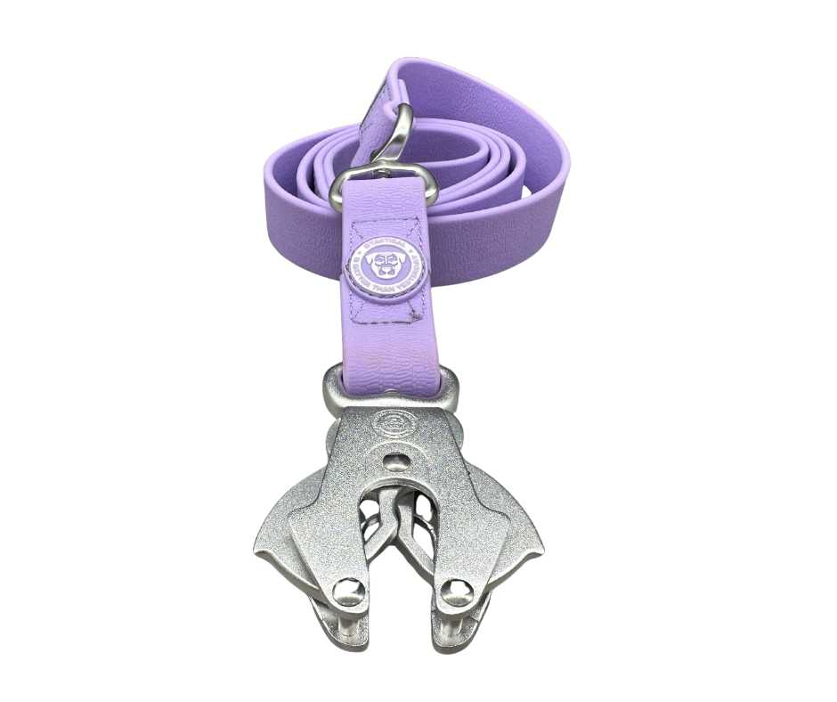 PVC BTactical™ Frog Clip Lead | Pastel Purple - Pet Supplier Store