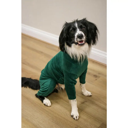 Standard Size Fleece Dog Jumpsuit - Ready to Ship | Hugo and Ted