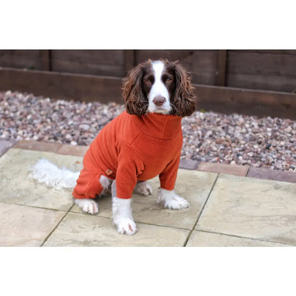 Standard Size Fleece Dog Jumpsuit - Ready to Ship | Hugo and Ted