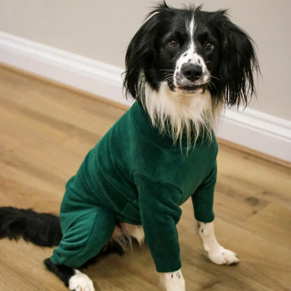 Standard Size Fleece Dog Jumpsuit - Ready to Ship | Hugo and Ted