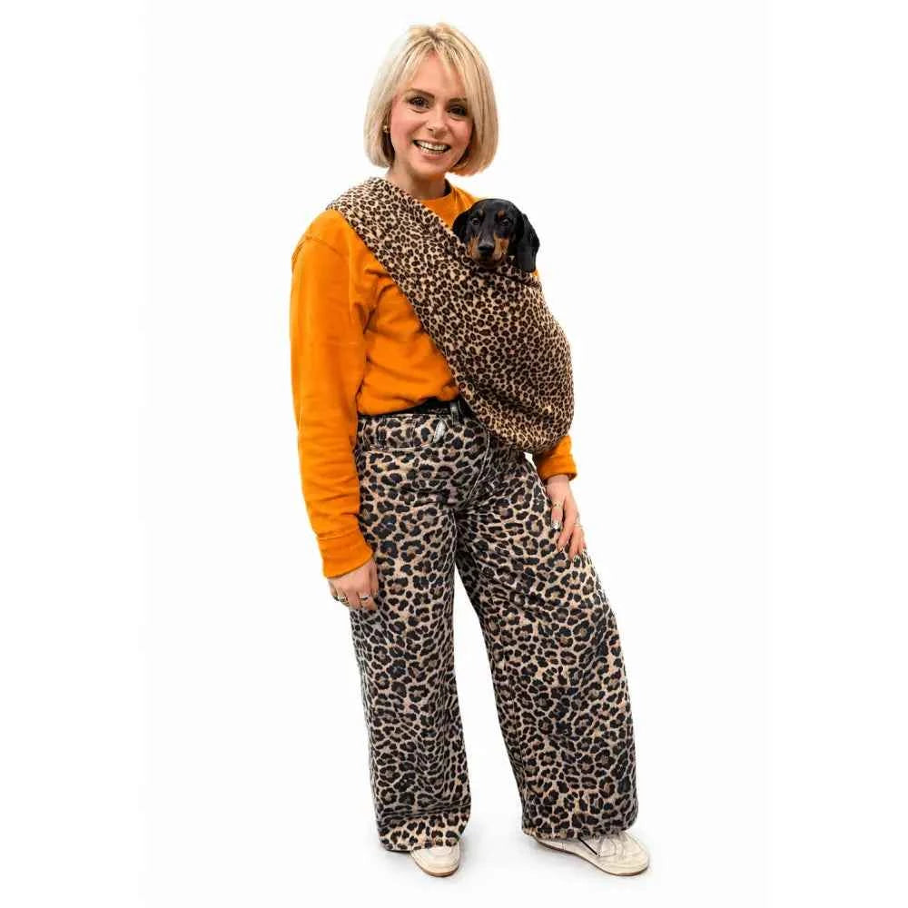 Standard Size Fleece Dog Sling Carriers - Ready to Ship | Hugo and Ted