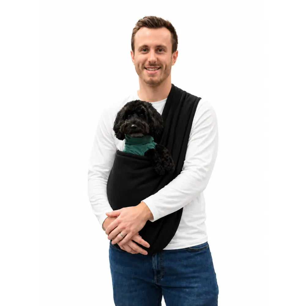 Standard Size Fleece Dog Sling Carriers - Ready to Ship | Hugo and Ted
