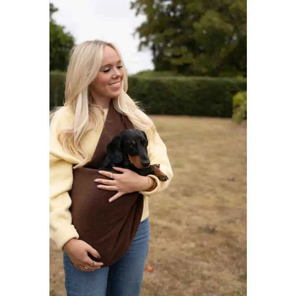 Standard Size Fleece Dog Sling Carriers - Ready to Ship | Hugo and Ted