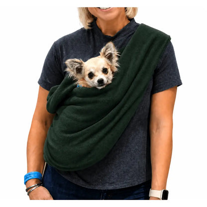 Standard Size Fleece Dog Sling Carriers - Ready to Ship | Hugo and Ted