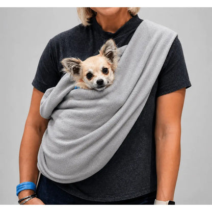 Standard Size Fleece Dog Sling Carriers - Ready to Ship | Hugo and Ted