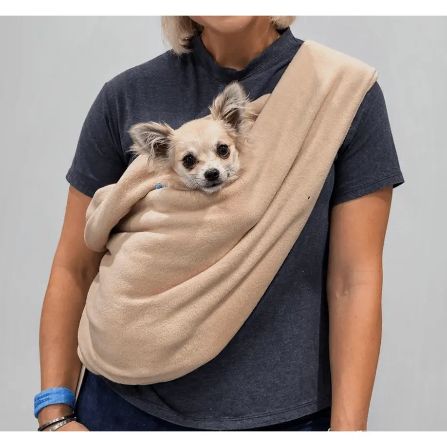 Standard Size Fleece Dog Sling Carriers - Ready to Ship | Hugo and Ted