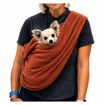 Standard Size Fleece Dog Sling Carriers - Ready to Ship | Hugo and Ted
