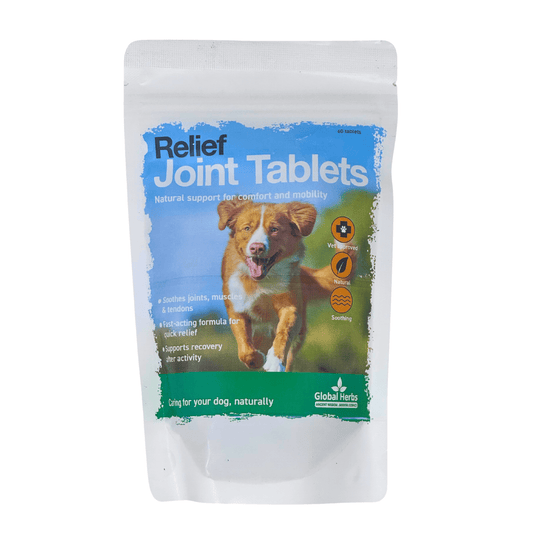 Relief Tablets (60) - Global Herbs - Canine - Pet Supplier Store