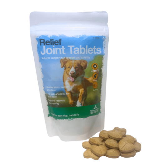 Relief Tablets (60) - Global Herbs - Canine - Pet Supplier Store