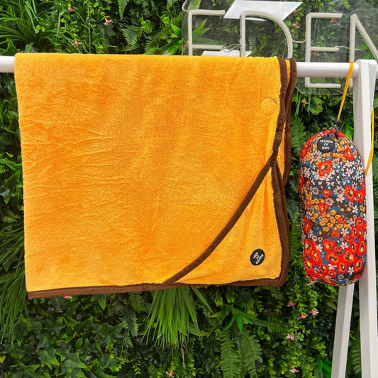 Retro Bloom Dog Towel - Pet Supplier Store