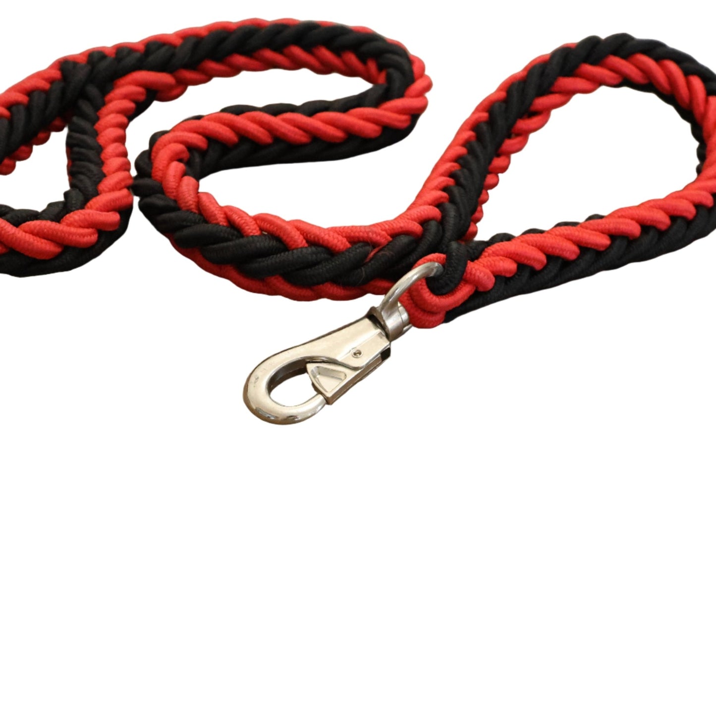 Rope Lead Black & Red - Pet Supplier Store