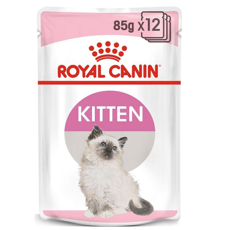 Royal Canin Kitten Instinctive in Gravy Pouches 12 x 85g - Pet Supplier Store