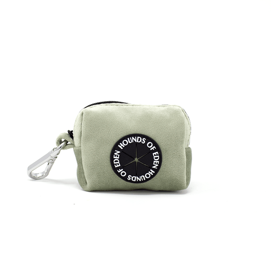 Sage Mist - Velvet Poop Bag/Treat Holder - Pet Supplier Store
