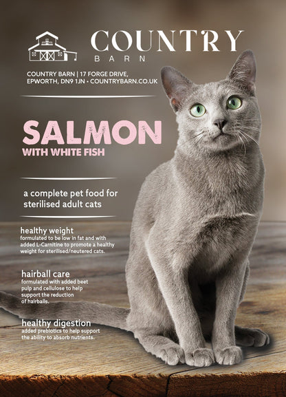 Salmon & White FIsh - Pet Supplier Store