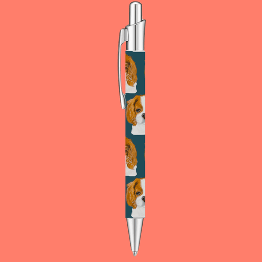 Scribble Like a Sovereign: Recycled Pen Featuring Your Royal Shadow (Cavalier Style) - Pet Supplier Store