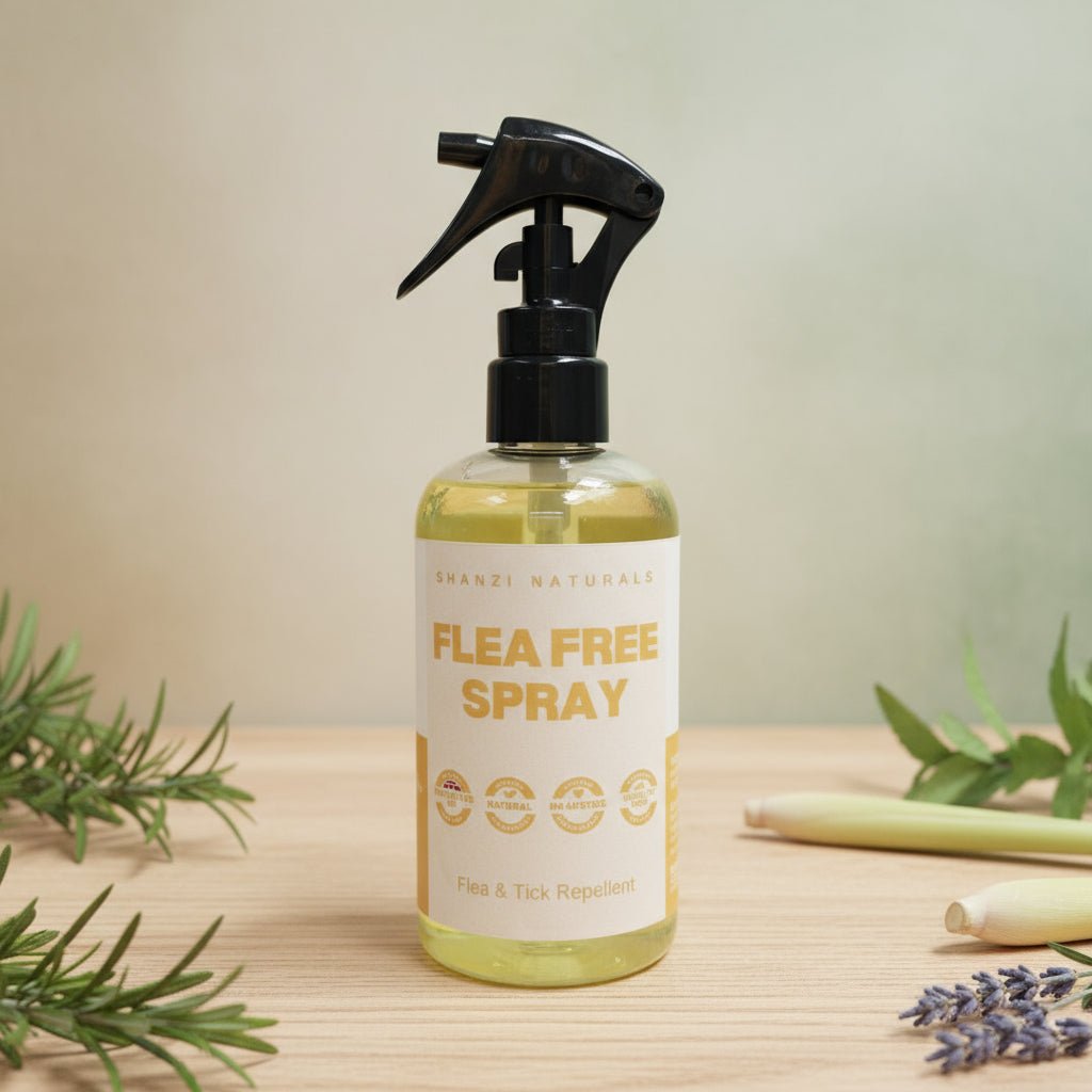 Shanzi Naturals Flea & Tick Repellent Spray - Pet Supplier Store