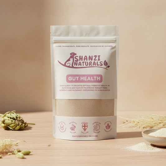 Shanzi Naturals Gut Health Powder - Natural Pre & Pro-biotic - Pet Supplier Store