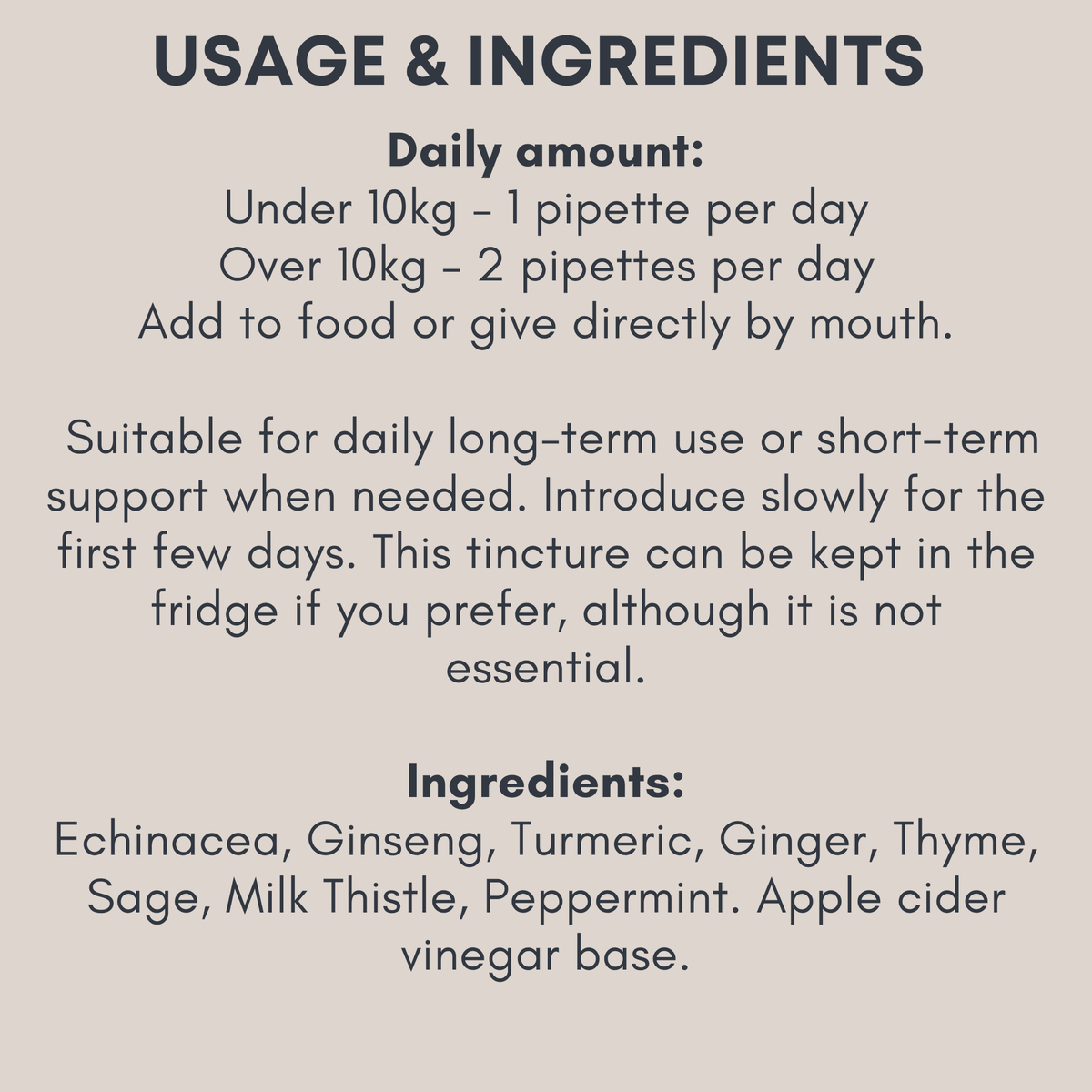 Shanzi Naturals Immune Blend - Pet Supplier Store