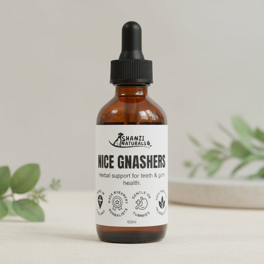 Shanzi Naturals Nice Gnashers – Oral Hygiene & Fresh Breath Formula - Pet Supplier Store