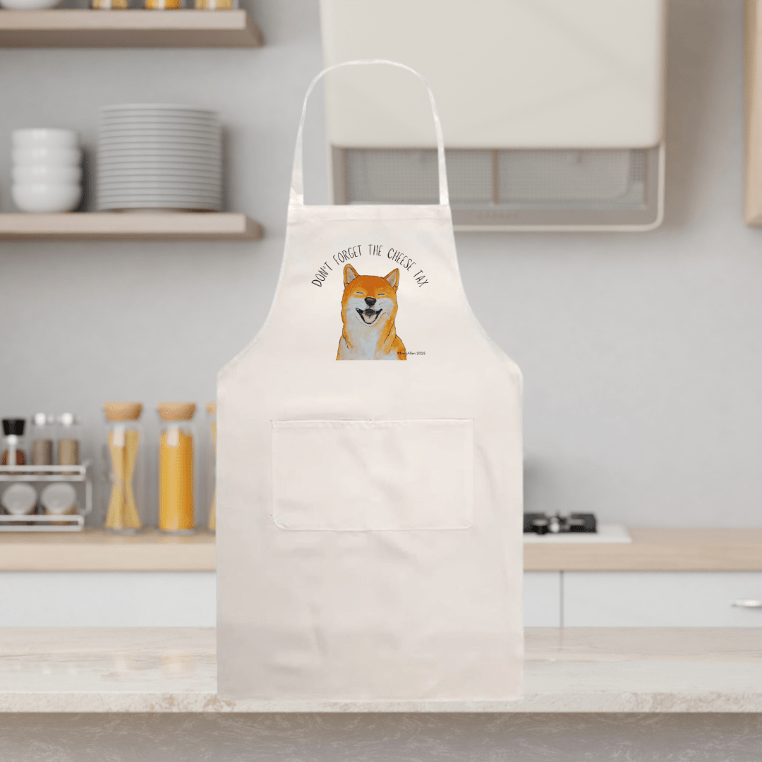 Shiba Inu Apron – For Cooks Under Canine Surveillance - Pet Supplier Store