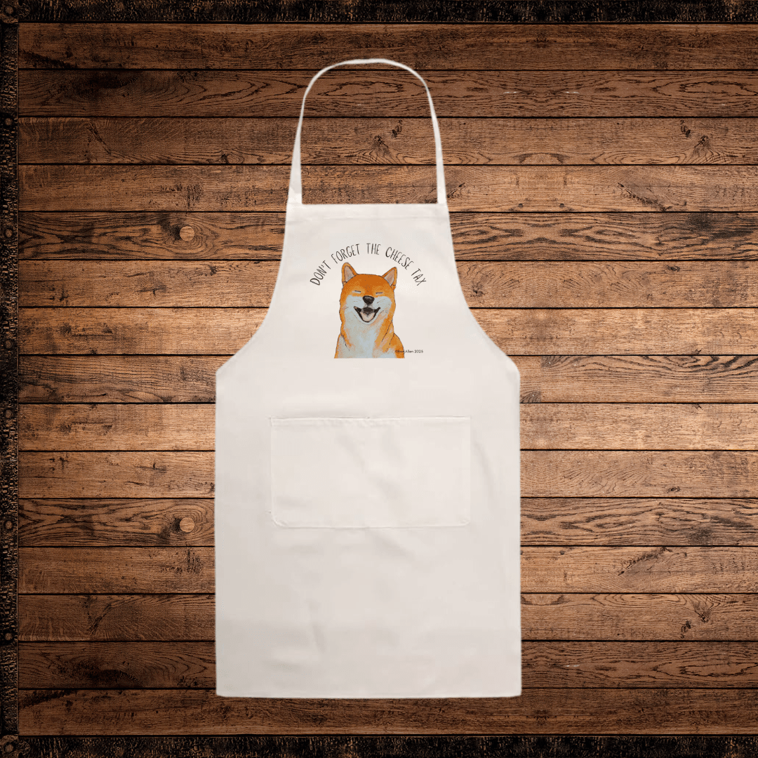 Shiba Inu Apron – For Cooks Under Canine Surveillance - Pet Supplier Store