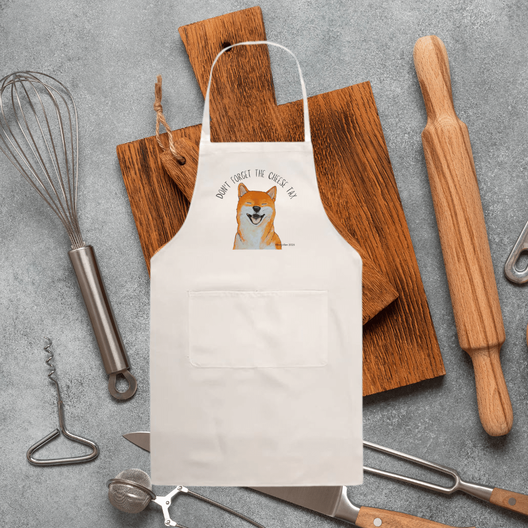 Shiba Inu Apron – For Cooks Under Canine Surveillance - Pet Supplier Store