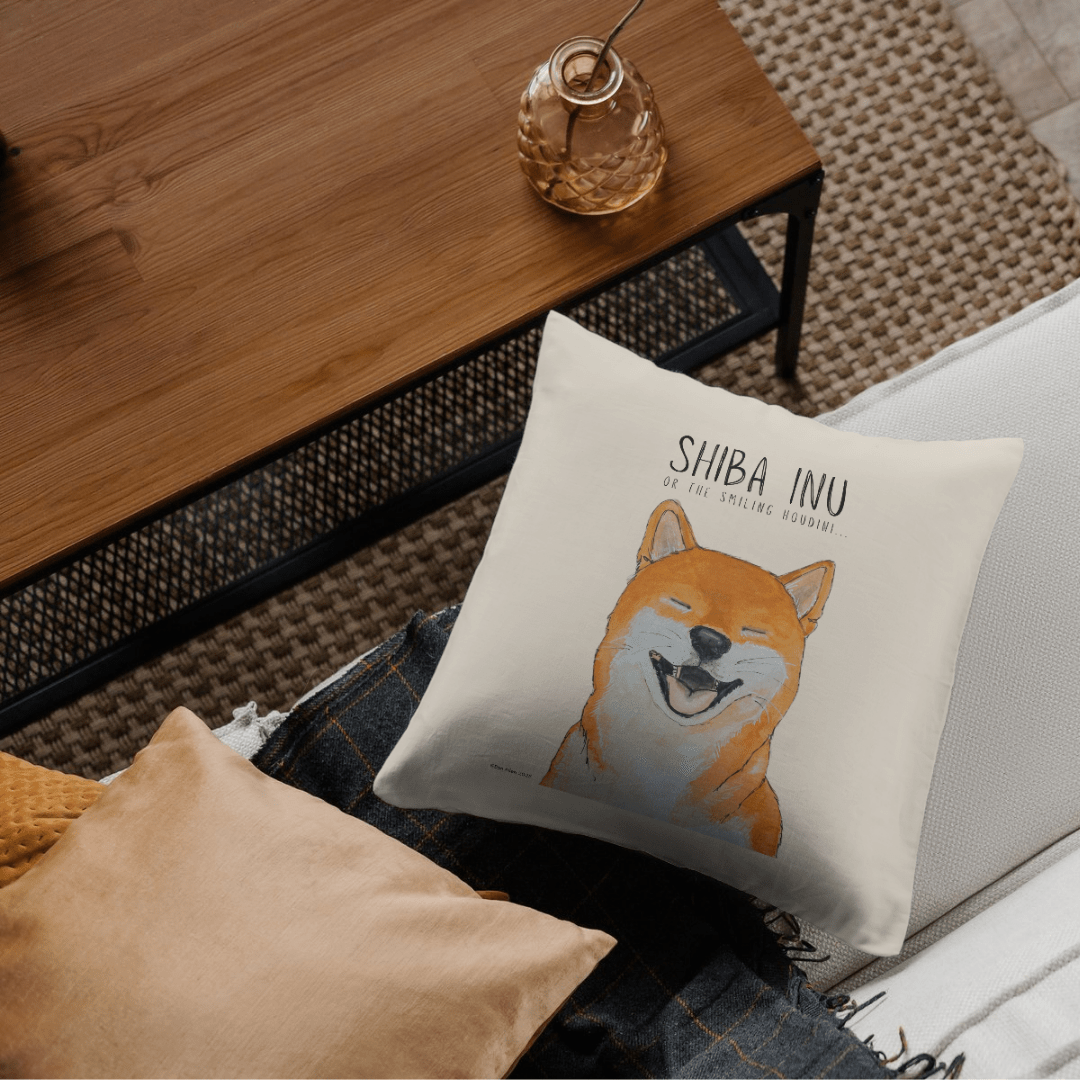 Shiba Inu Throw Pillow Cover - Pet Supplier Store