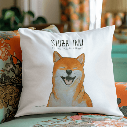 Shiba Inu Throw Pillow Cover - Pet Supplier Store