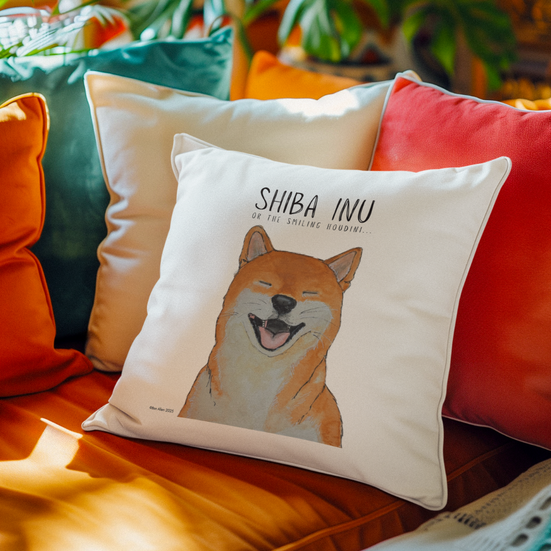 Shiba Inu Throw Pillow Cover - Pet Supplier Store