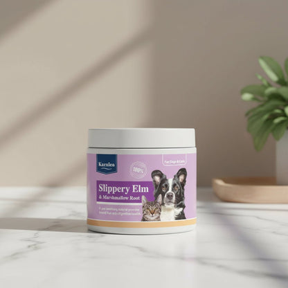 Slippery Elm & Marshmallow Root Powder - 100g - Pet Supplier Store