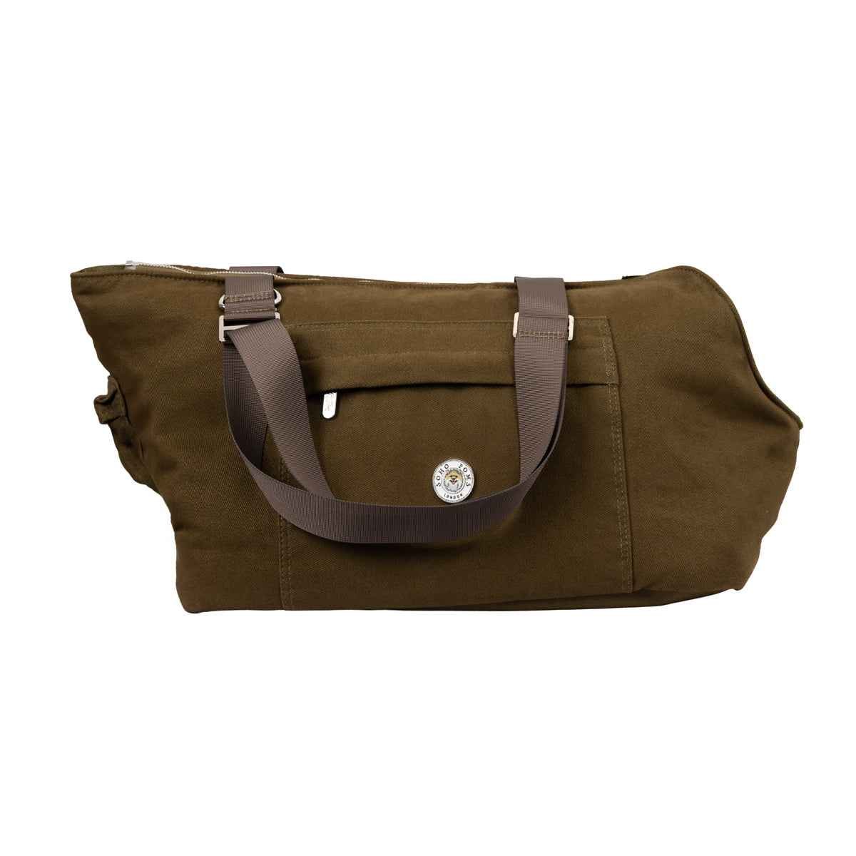 Soho Poms Berwick Pet Carrier - Mosswood - Ideal for Dogs & Cats - Pet Supplier Store