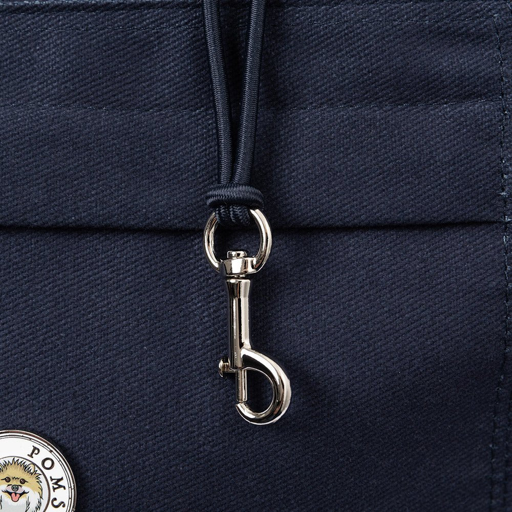 Soho Poms Berwick Pet Carrier - Navy - Ideal for Dogs & Cats - Pet Supplier Store