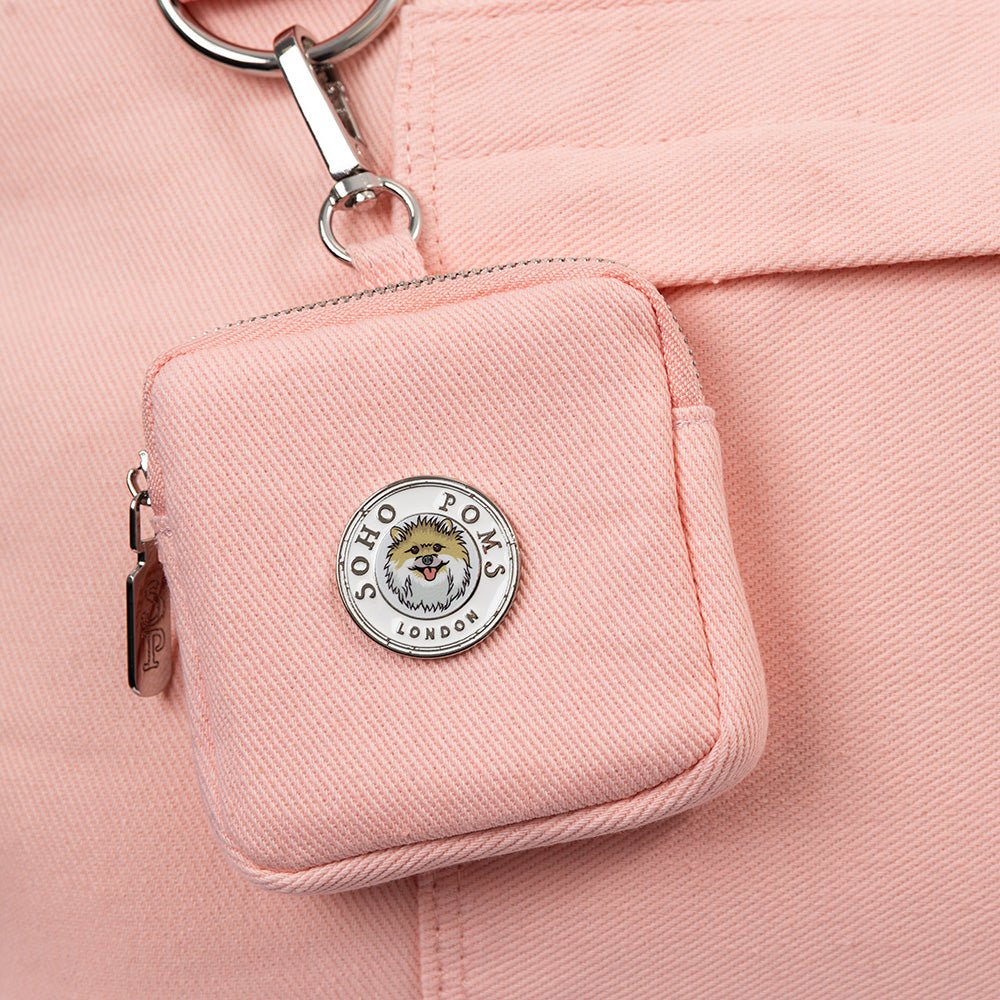 Soho Poms Berwick Pet Carrier - Pink Pepper - Ideal for Dogs & Cats - Pet Supplier Store